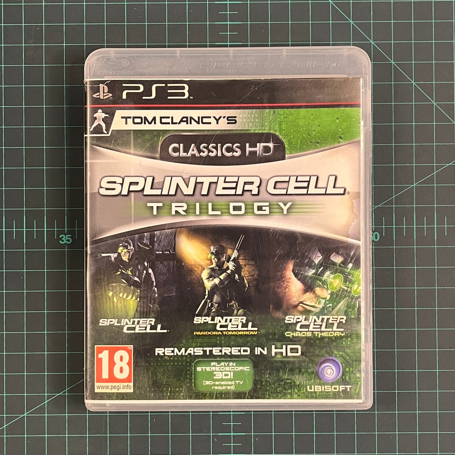 Tom Clancy's Splinter Cell Trilogy | Classics HD | PlayStation 3 | PS3 | Used Game - RetroguySA