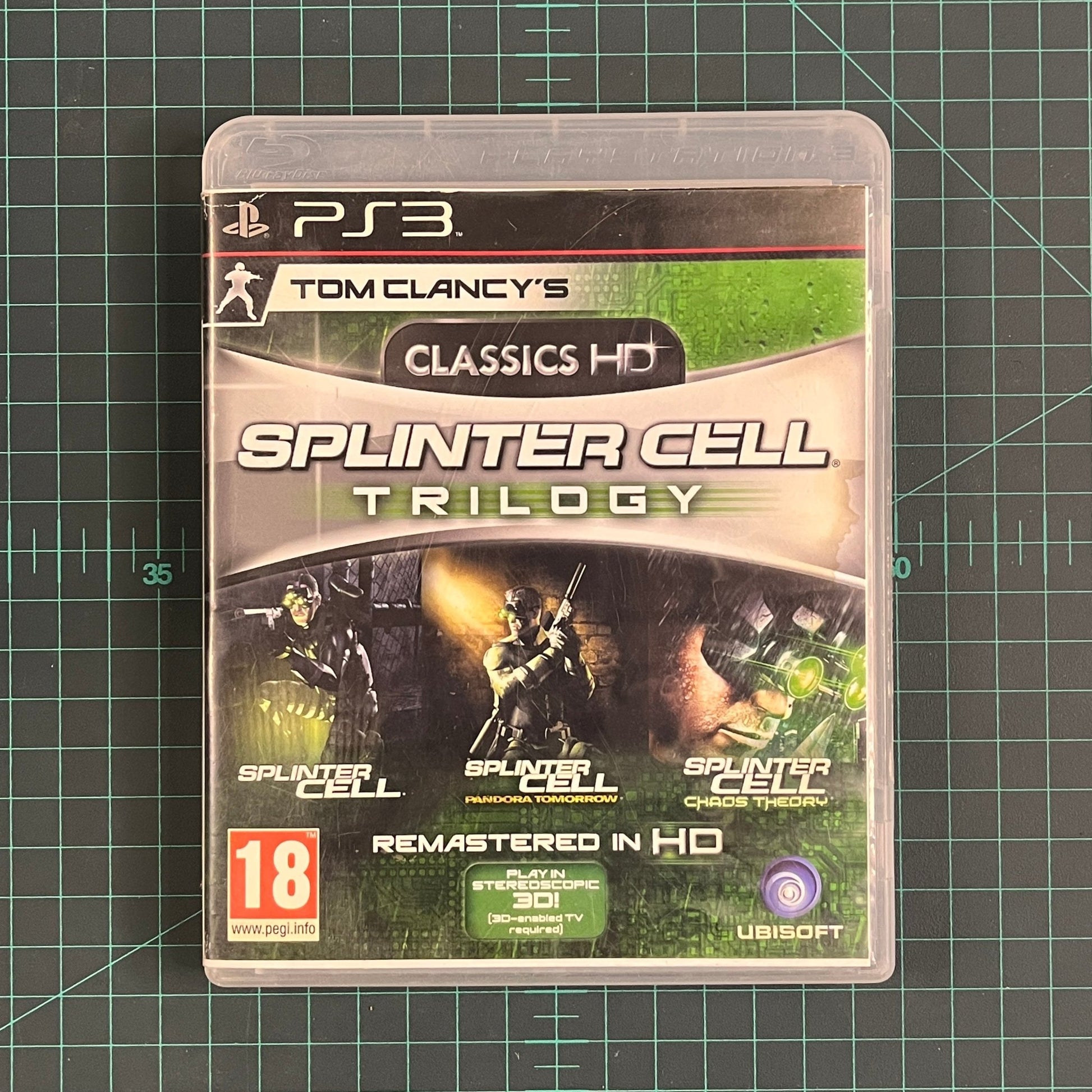 Tom Clancy's Splinter Cell Trilogy | Classics HD | PlayStation 3 | PS3 | Used Game - RetroguySA