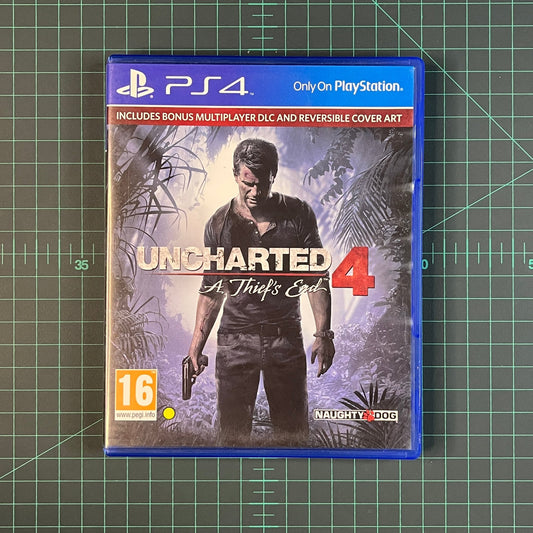 Uncharted 4: A Thief's End | PlayStation 4 | PS4 | Used Game - RetroguySA