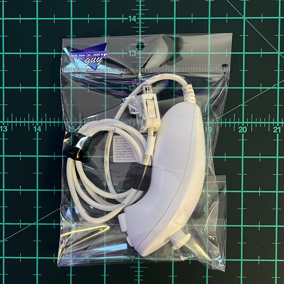 Wii Nunchuck | Controller | Nintendo Wii | Wii | White | Accessories | Used - RetroguySA