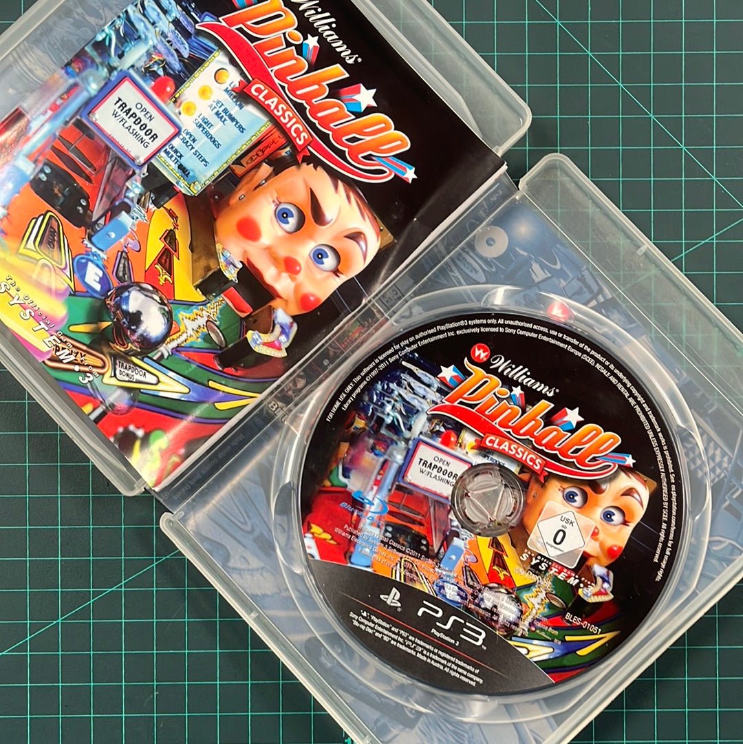 Williams Pinball Classics | PS3 | PlayStation 3 | Used game - RetroguySA
