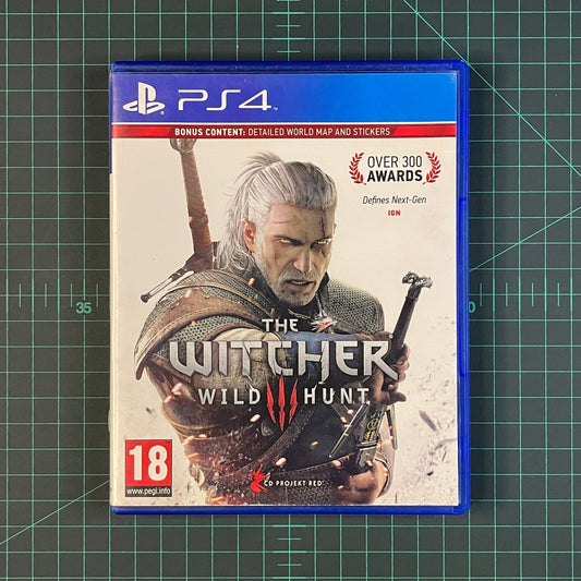 Witcher 3: Wild Hunt | PlayStation 4 | PS4 | Used Game - RetroguySA