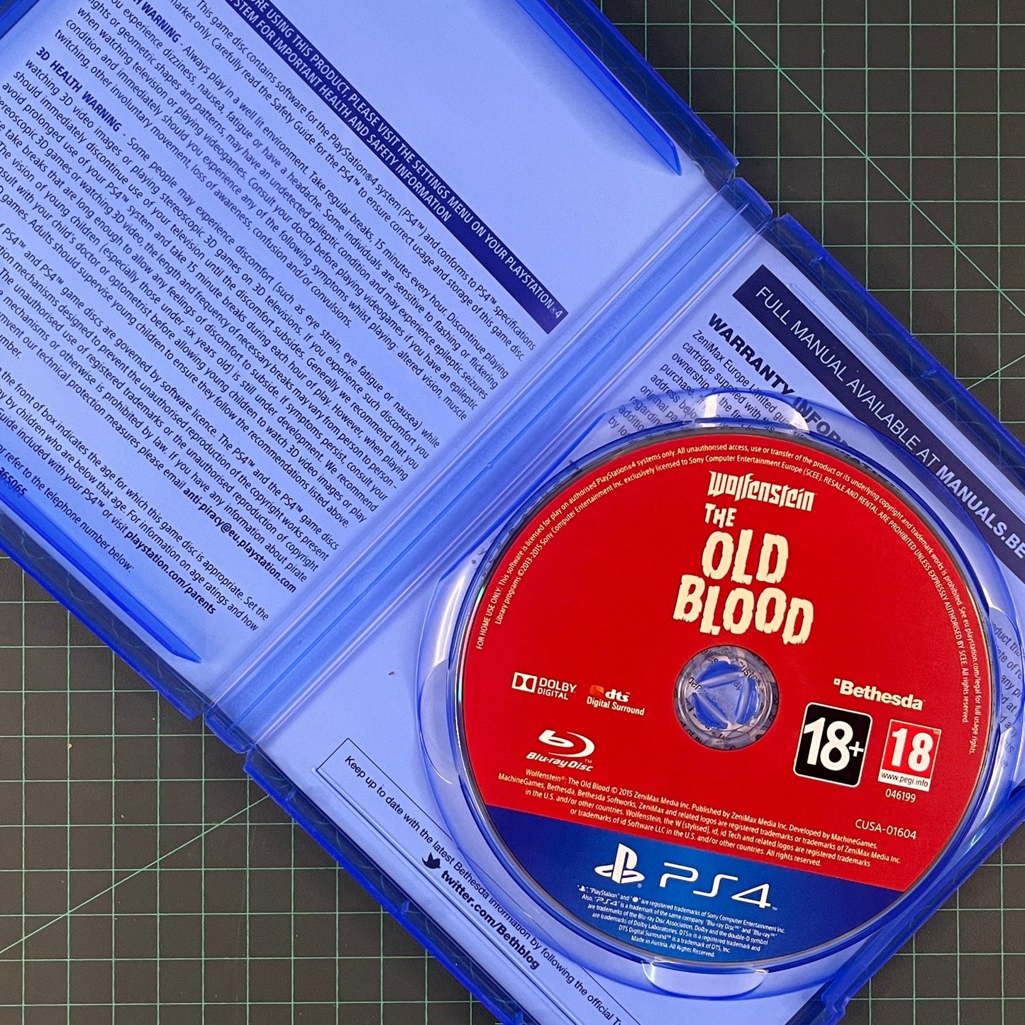 Wolfenstein: The Old Blood | PlayStation 4 | PS4 | Used Game - RetroguySA