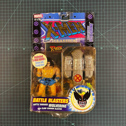 Wolverine | X - Men: Classics Battle Blasters | Including VHS | 2000 | Toy Biz | Figurine | Collectible | Toy | CIB - RetroguySA
