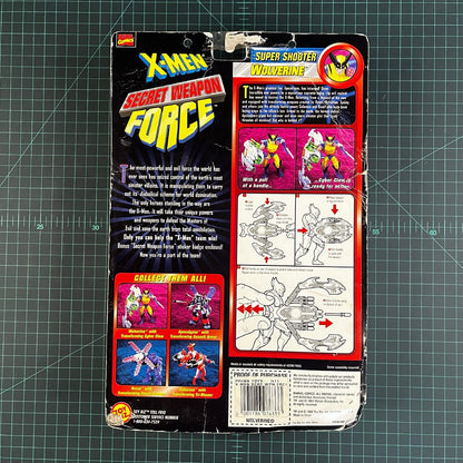 Wolverine | X - Men: Secret Weapon Force Super Shooter | 1997 | Toy Biz | Figurine | Collectible | Toy | New Sealed - RetroguySA