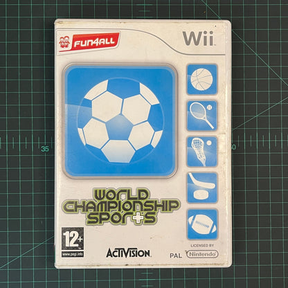 World Championship Sports | Wii | Nintendo Wii | Used Game - RetroguySA