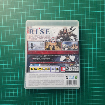 Assassin's Creed III | PS3 | PlayStation 3 | Used Game | No Manual - RetroguySA