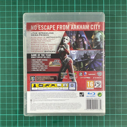 Batman: Arkham City | Game Of The Year Edition | PlayStation 3 | PS3 | Used Game - RetroguySA