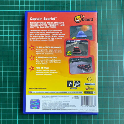 Captain Scarlet | PS2 | PlayStation 2 | Used Game - RetroguySA