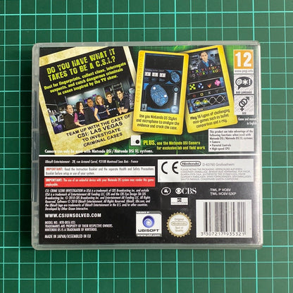 CSI: Crime Scene Investigation Unsolved! | Nintendo DS | NDS | Used Game - RetroguySA