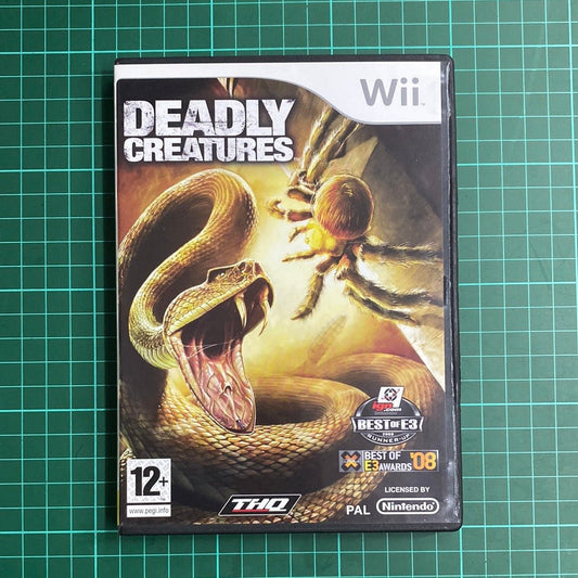 Deadly Creatures | Wii | Nintendo Wii | Used Game - RetroguySA