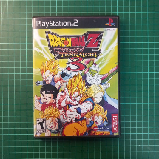 Dragon Ball Z : Budokai Tenkaichi 3 | PS2 | Playstation 2 | NTSC Cover | Used Game - RetroguySA