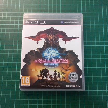 Final Fantsy XIV : A Realm Reborn | PS3 | Sony Playstation 3 | Used Game - RetroguySA