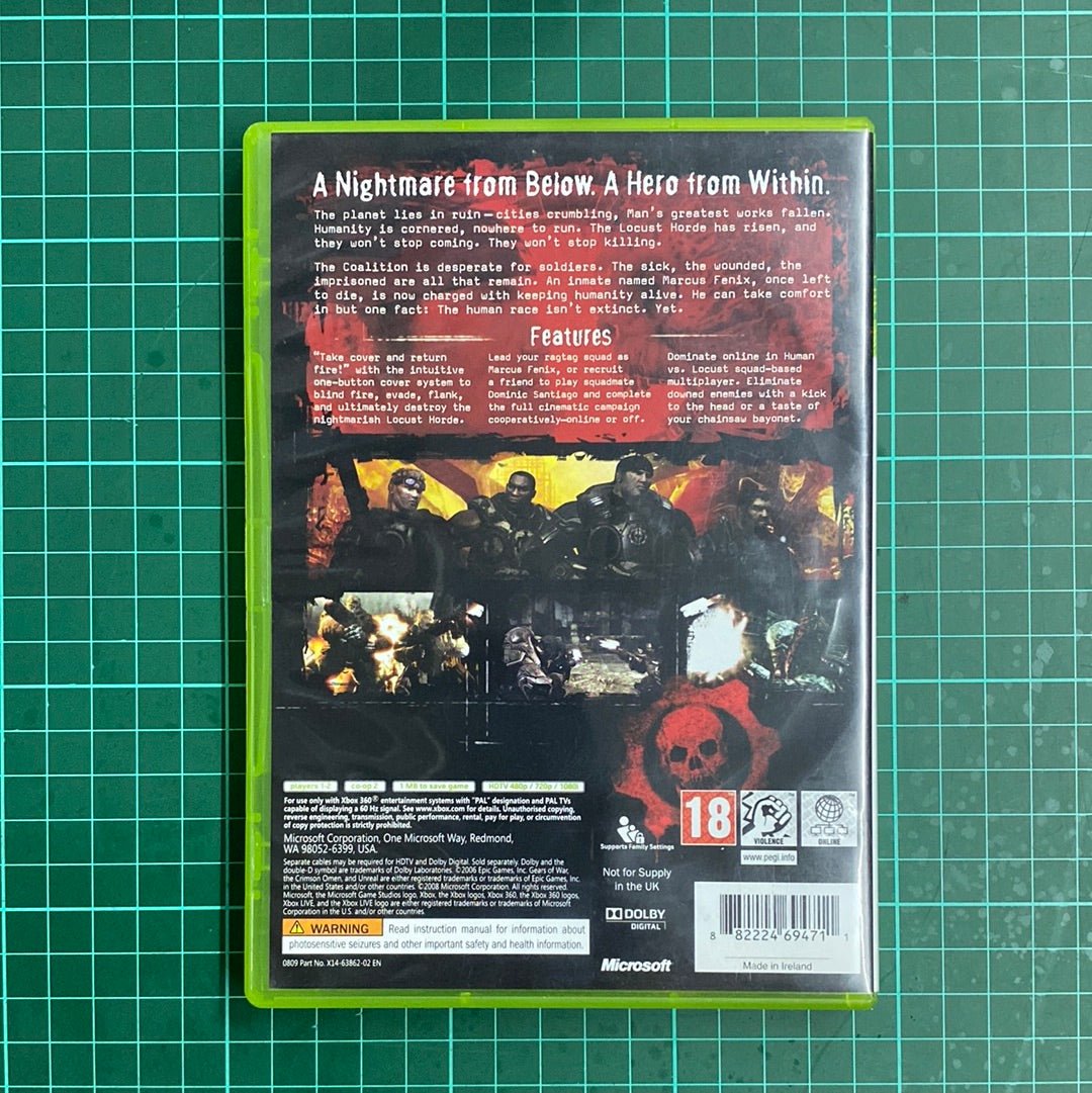 Gears of War | XBOX 360 | Classics | Used Game - RetroguySA