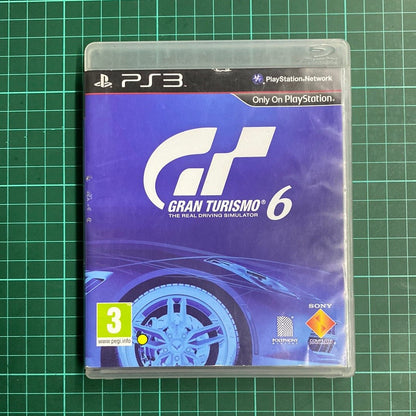 Gran Turismo 6 | PS3 | PlayStation 3 | Used Game - RetroguySA