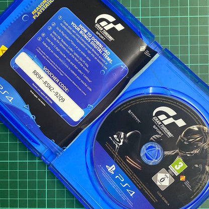Gran Turismo: Sport | Day One Edition | VR Compatible | PS4 | PlayStation 4 | Used Game - RetroguySA