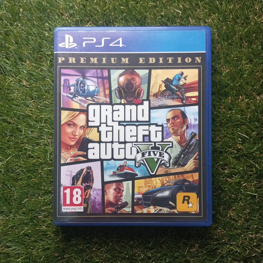 Grand Theft Auto 5 : Premium Adition | PS4 | Playstation 4 | Used Game - RetroguySA