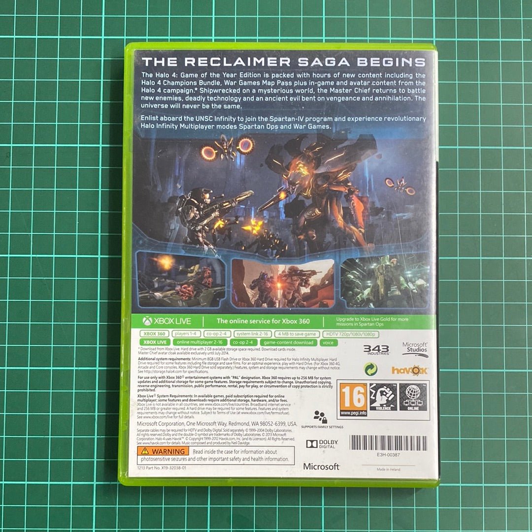 Halo 4 [Bundle Copy] | XBOX 360 | Game of the Year Edition | Used Game - RetroguySA