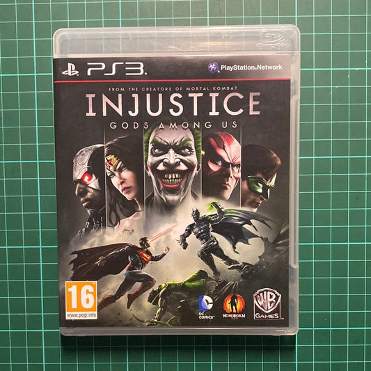 Injustice: Gods Among Us | PS3 | PlayStation 3 | Used Game - RetroguySA