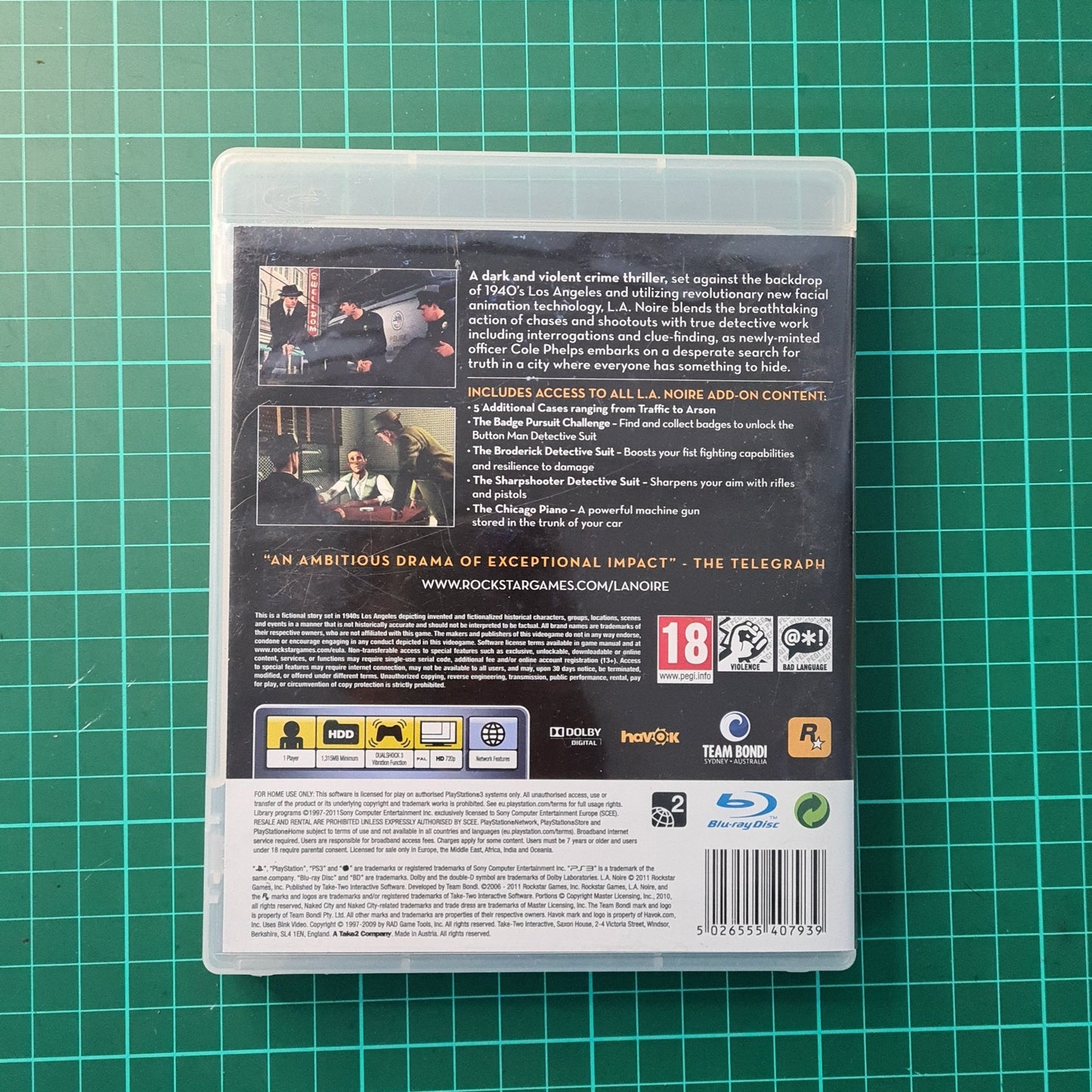 L.A. Noire: The Complete Edition | PS3 | Playstation 3 | Used Game - RetroguySA