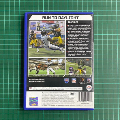 Madden NFL 07 | PlayStation 2 | PS2 | Used Game - RetroguySA