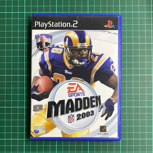 Madden NFL 2003 | PlayStation 2 | PS2 | Used Game - RetroguySA