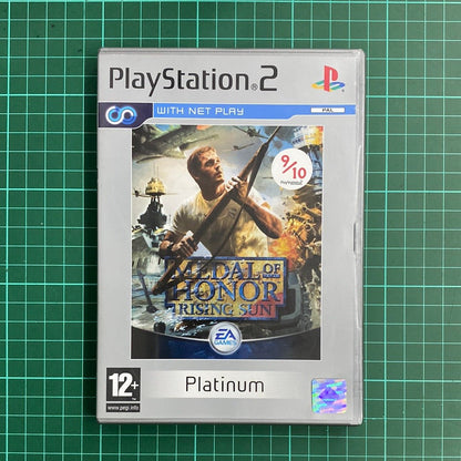 Medal of Honor: Rising Sun | With Net Play | PS2 | PlayStation 2 | Platinum | Used Game - RetroguySA