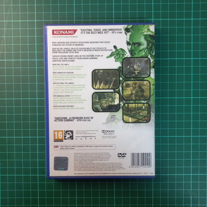 Metal Gear Solid 3: Snake Eater | PS2 | PlayStation 2 | Used Game - RetroguySA
