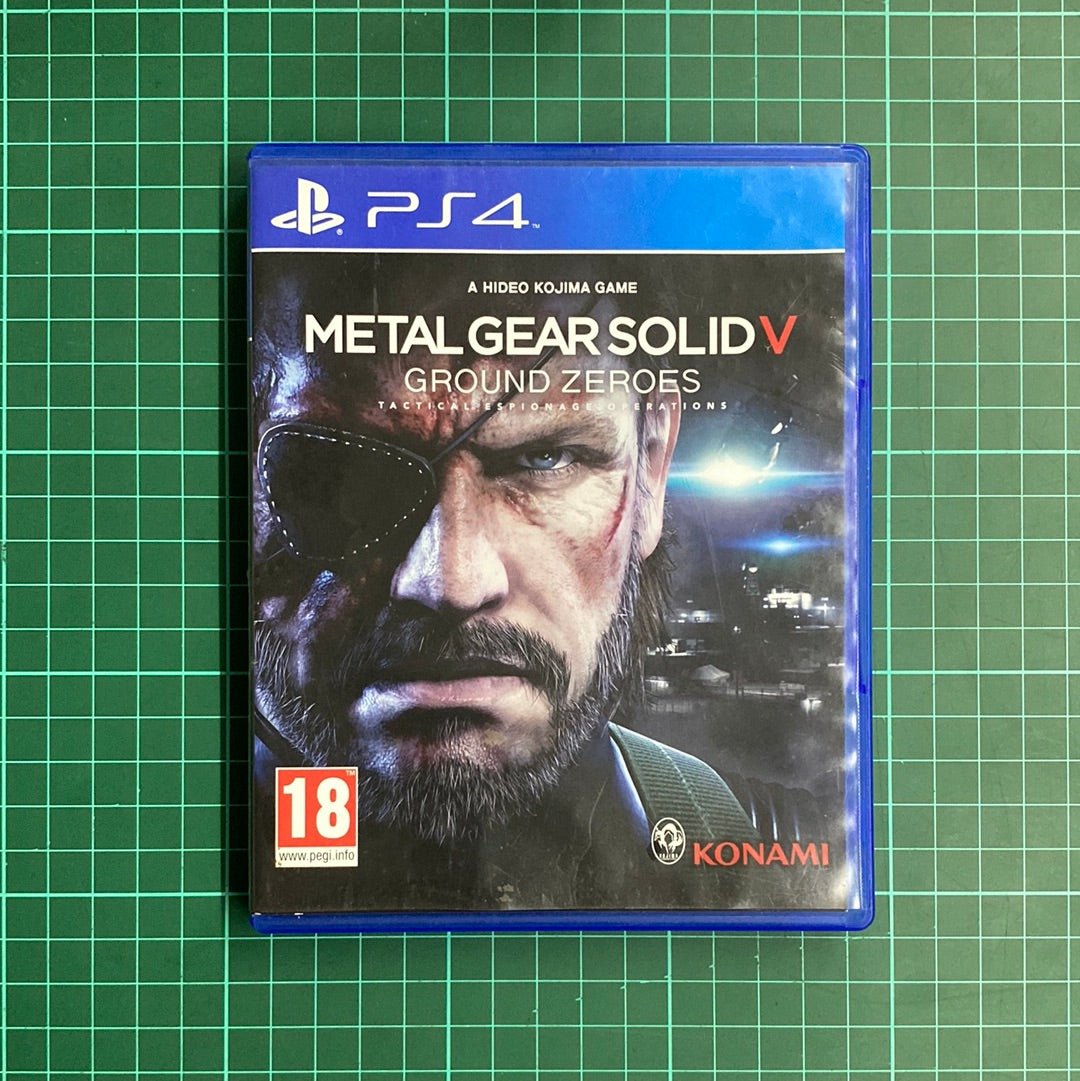 Metal Gear Solid V: Ground Zeroes | PS4 | PlayStation 4 | Used Game - RetroguySA