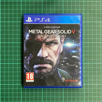 Metal Gear Solid V: Ground Zeroes | PS4 | PlayStation 4 | Used Game - RetroguySA