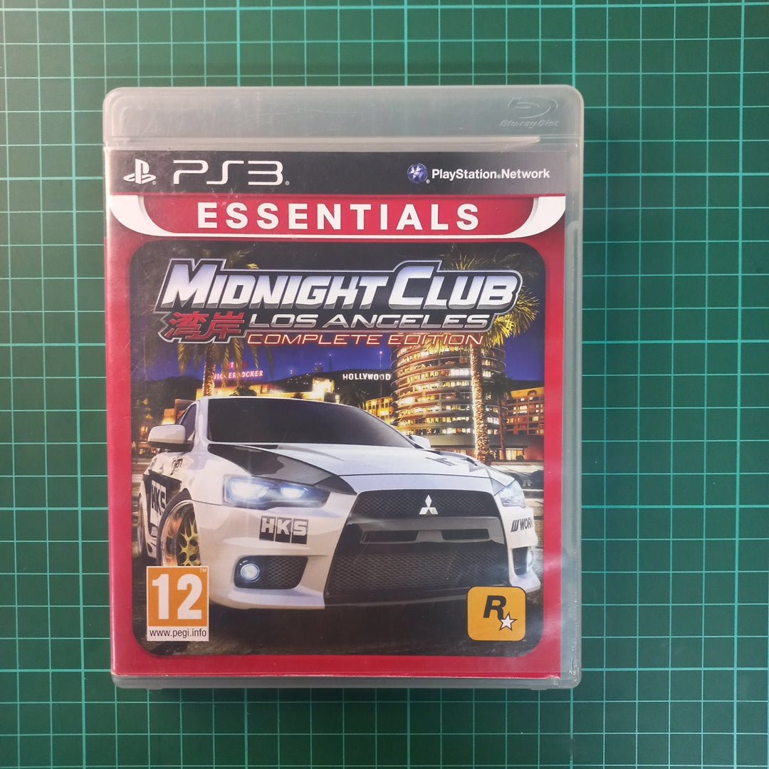 Midnight Club Los Angeles Complete Edition | PS3 | Playtstaion 3 | Essentials | Used Game - RetroguySA