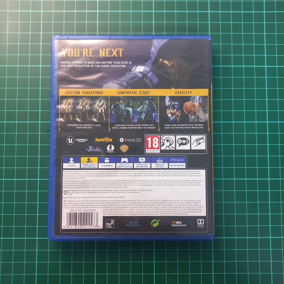 Mortal Kombat 11 | PS4 | Playstation 4 | Used Game - RetroguySA