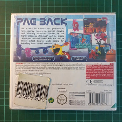 Pac - Man and the Ghostly Adventures | Nintendo 3DS | 3DS | New Sealed - RetroguySA