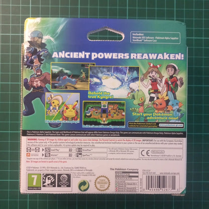 Pokemon : Alpha Sapphire Limited Edition | Steelbook | Nintendo 3DS | 3DS | Used Game - RetroguySA
