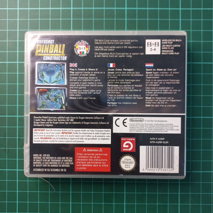 Powershot Pinball Constuctor | Nintendo DS | Used Game - RetroguySA