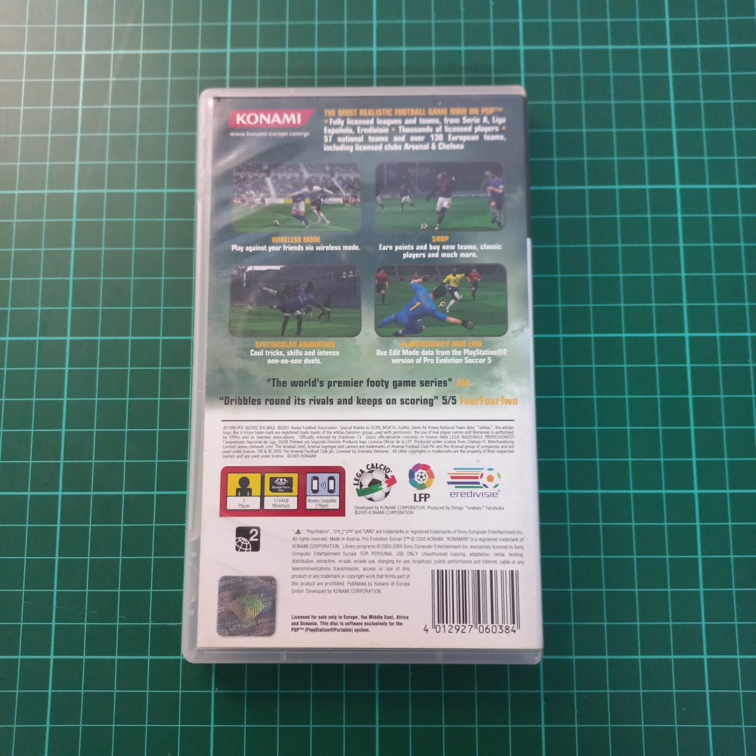 Pro Evolution Soccer 5 | PSP | Essentials | Used Game - RetroguySA