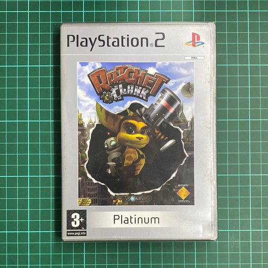 Ratchet & Clank | Platinum | PS2 | PlayStation 2 | Used Game - RetroguySA