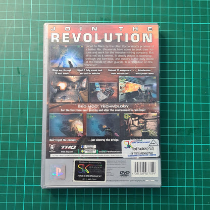 Red Faction (Platinum) | PS2 | Playstation 2 | Used Game - RetroguySA