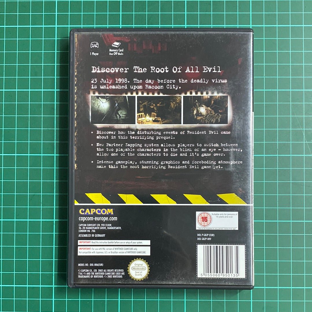 Resident Evil Zero | Nintendo Game Cube | GameCube | Used Game - RetroguySA