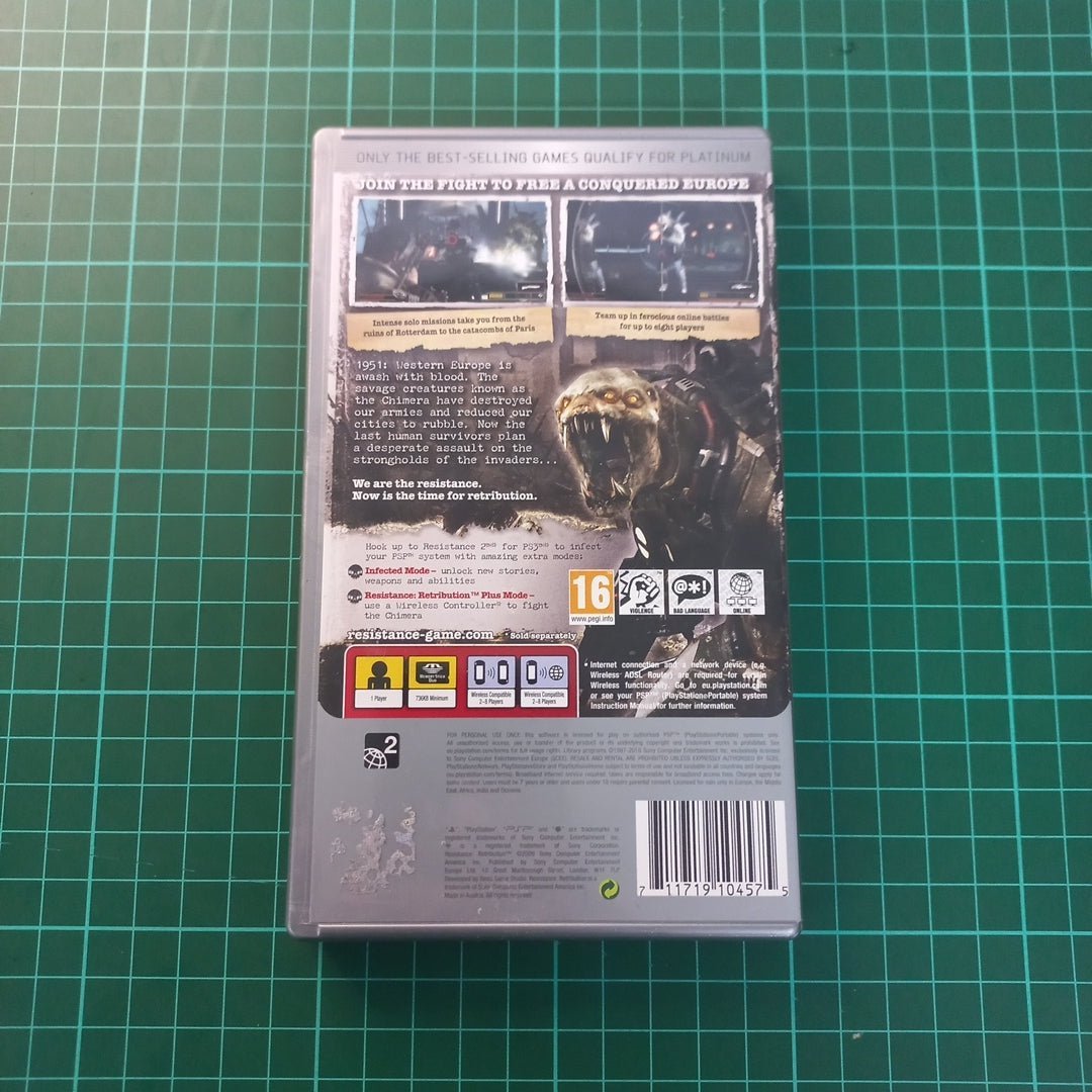 Resistance: Retribution | PSP | Platinum | Used Game - RetroguySA