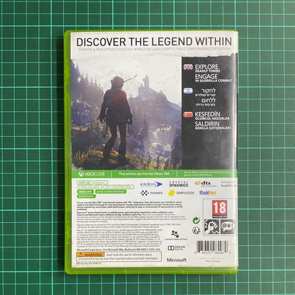 Rise of The Tomb Raider | XBOX 360 | Used Game | No Manual - RetroguySA