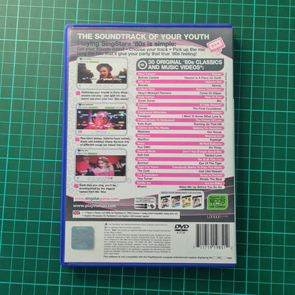 Singstar 80's | PS2 | Playstation 2 | Used Game - RetroguySA