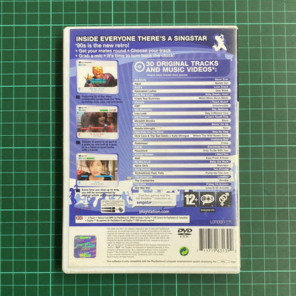 Singstar 90's | PS2 | PlayStation 2 | Used Game | White Cover | No Manual - RetroguySA