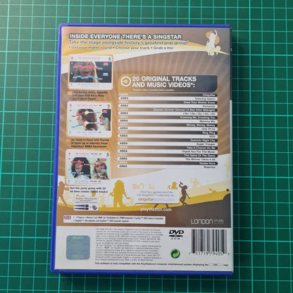 Singstar ABBA | PS2 | PlayStation 2 | Used Game - RetroguySA