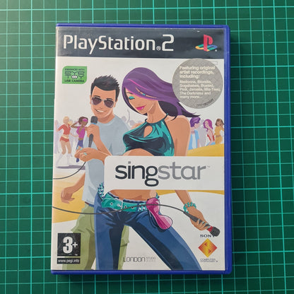 Singstar | PS2 | Playstation 2 | Used Game | Blue Cover - RetroguySA