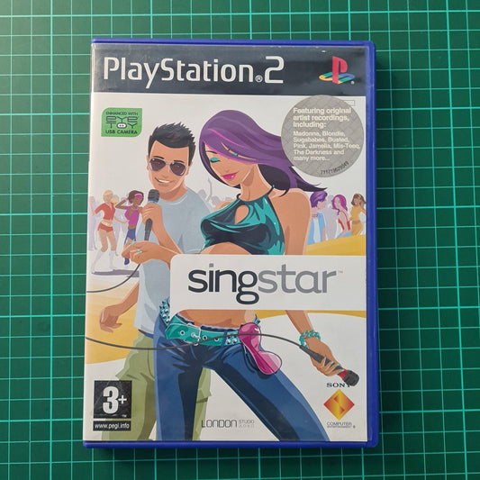 Singstar | PS2 | Playstation 2 | Used Game | Blue Cover - RetroguySA