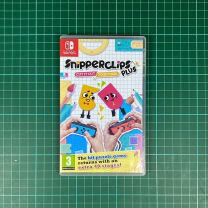 Snipperclips Plus: Cut It Out, Together | Nintendo Switch | Used Game - RetroguySA