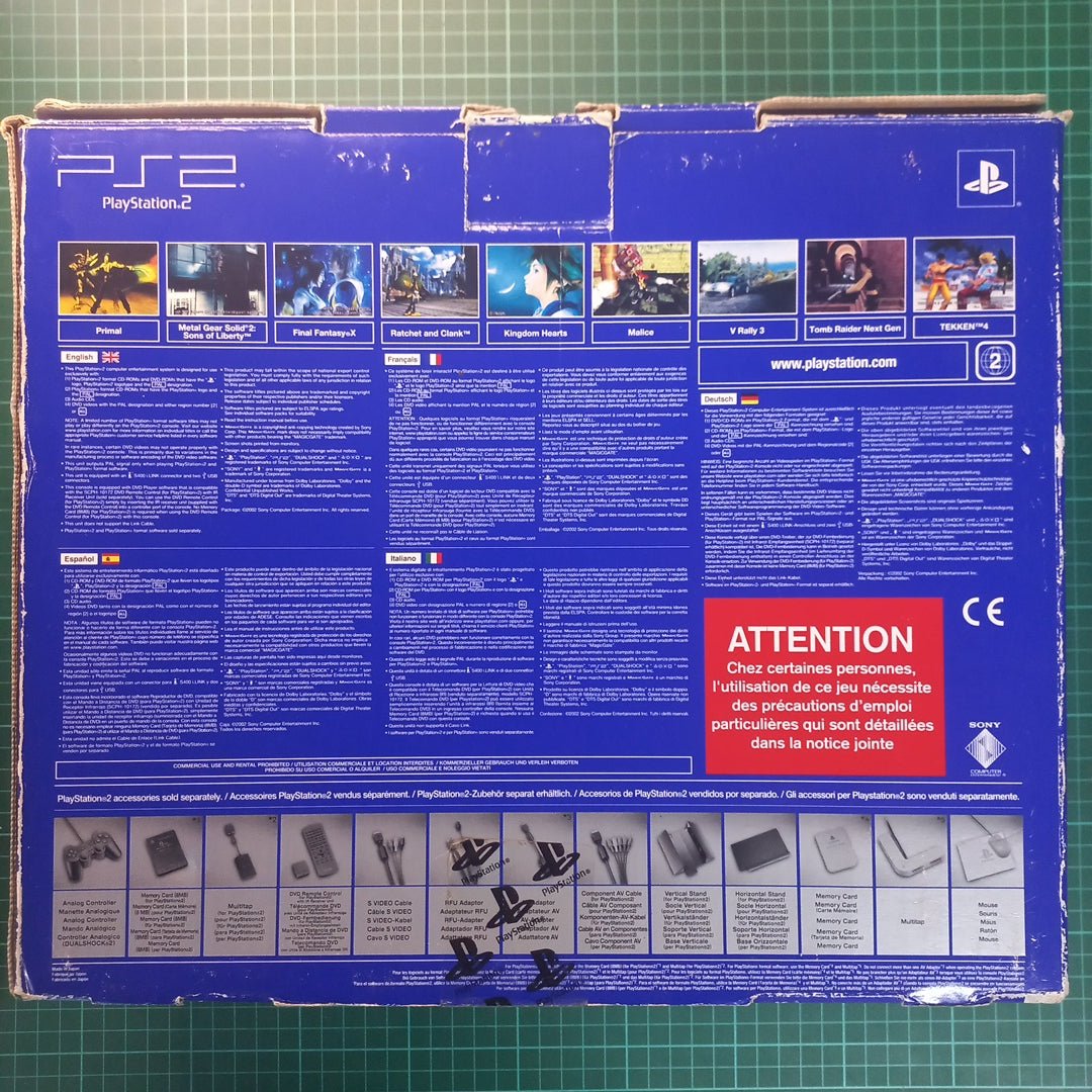 Sony Playstation 2 Console Box ONLY | PS2 Fat Console | - RetroguySA