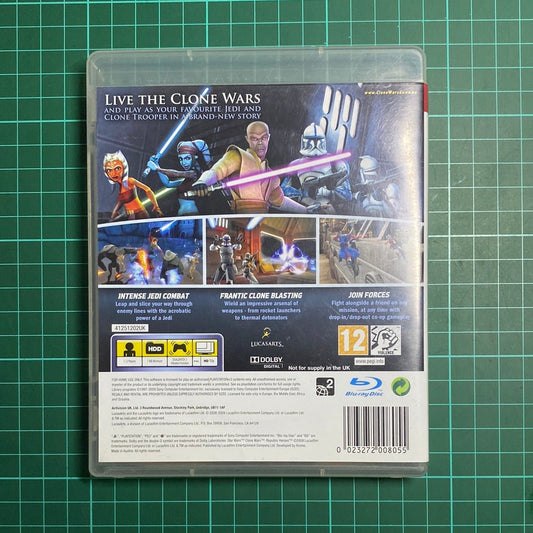 Star Wars The Clone Wars: Republic Heroes | PS3 | PlayStation 3 | Used Game | Scratched disk - RetroguySA