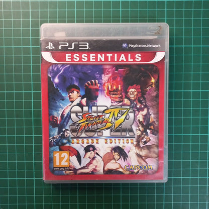 Super Street Fighter IV : Arcade Edition | PS3 | PlayStation 3 | Essentials | Used Game - RetroguySA